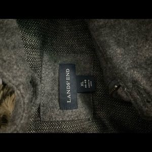 Lands End MENS wool jacket